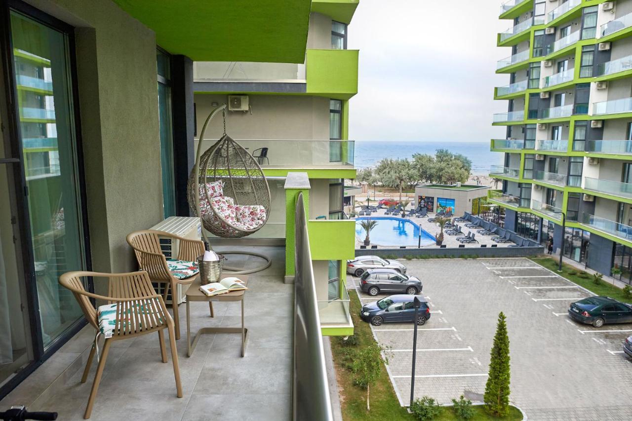 Sea La Vie 2Br Apt Spa N Pool Beach Resort Năvodari 외부 사진